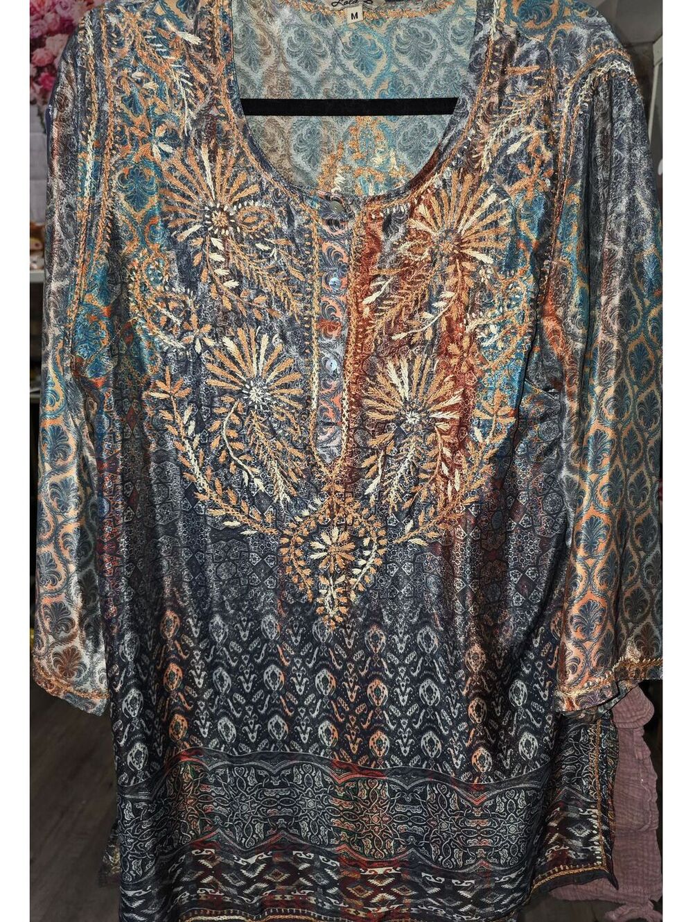 S8 Lola P Embroidery tunic